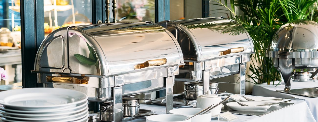 Breakfast with Catering buffet in restaurant coffee shop cafe